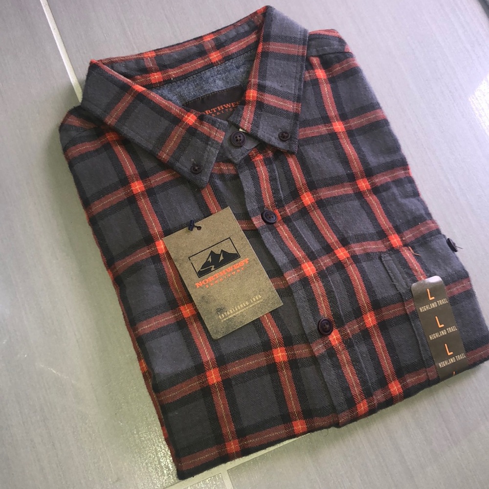 Men’s Long Sleeve Flannel